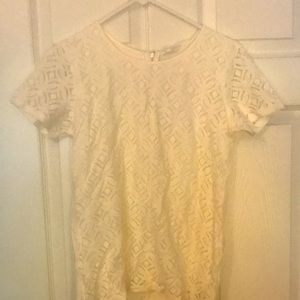 Market & Spruce Crochet Front Top